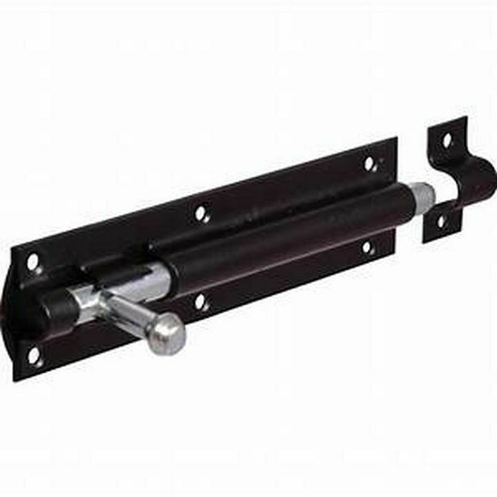 8inch Steel Black Tower Gate Door Bolt.