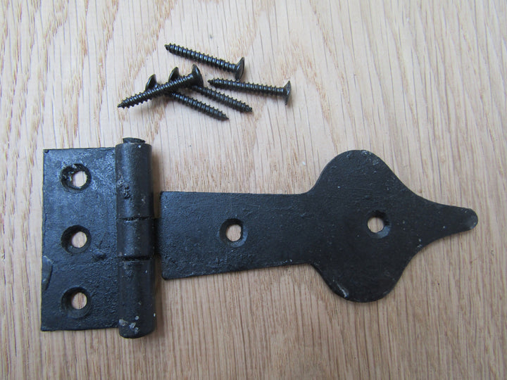 Pair of Spearhead Steel Cabinet Hinge Black.