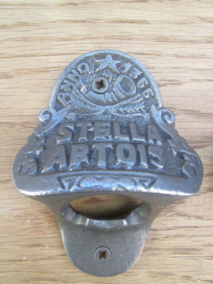Cast Iron Stella Artois Bottle Opener.