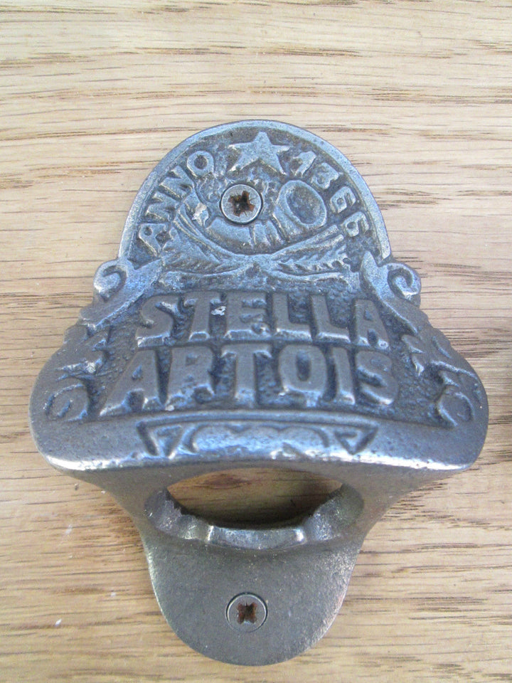 Cast Iron Stella Artois Bottle Opener.