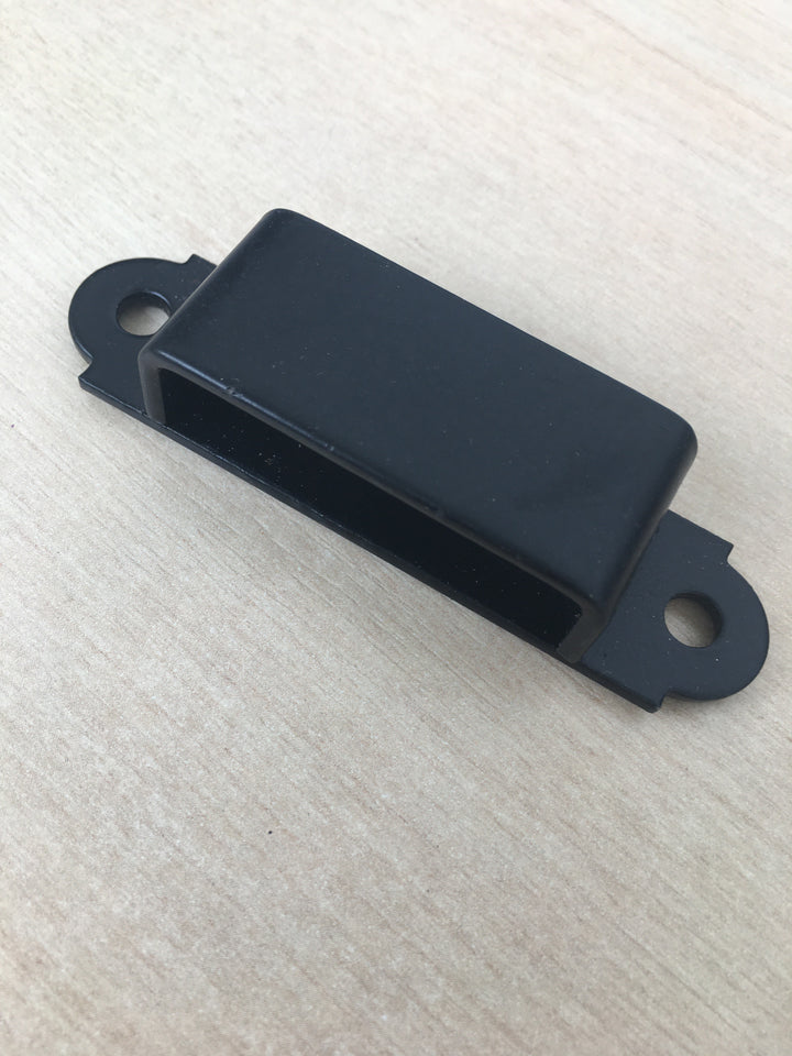 Ring Latch Striking Bar Holding Plate Black.