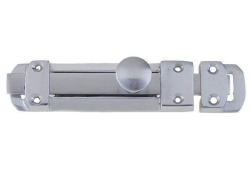 16inch Surface Door Bolt Satin Chrome.