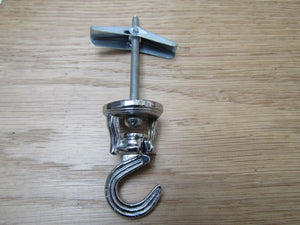Swivel Ceiling Hook Chrome Plated.