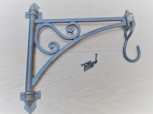Swivel Lantern Hanging Hook Bracket Antique Iron.