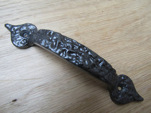 Textured Leaf Cabinet Pull Handle.