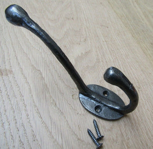 Pack Of 5 Textured Coat Hooks.