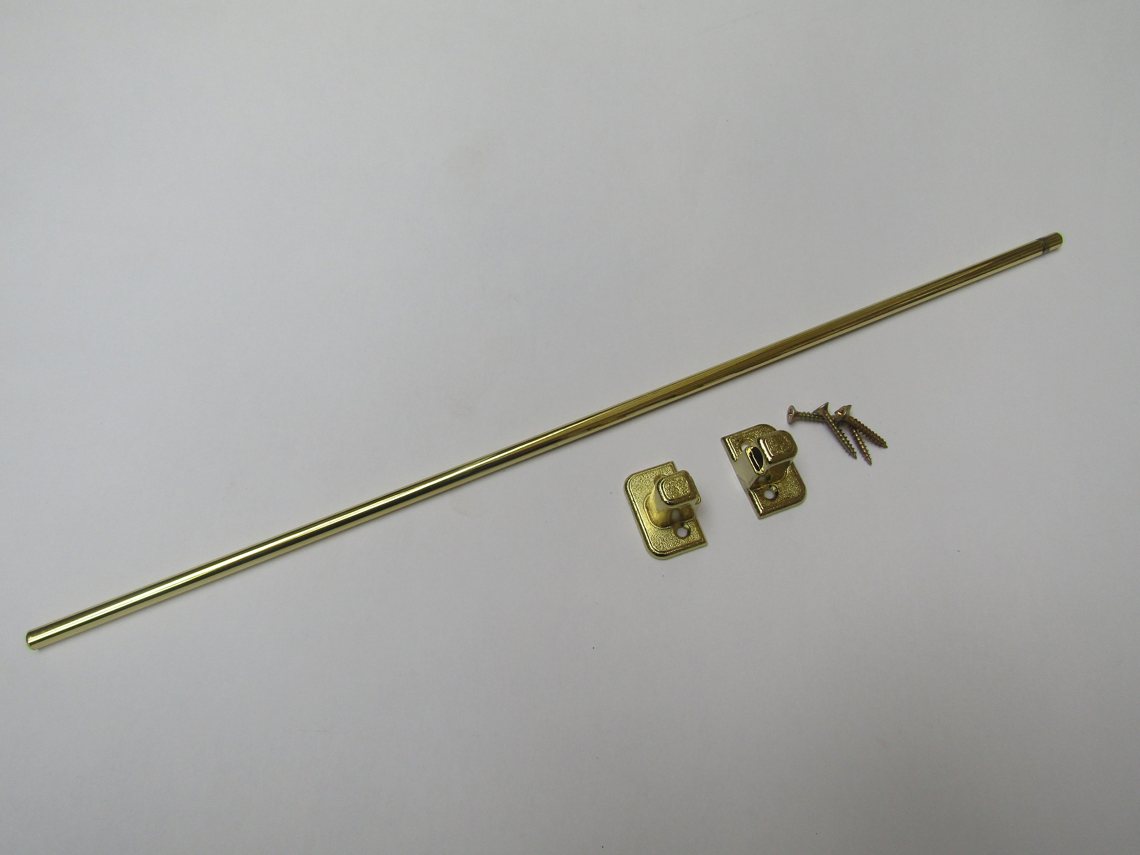 Tie Belt scarf Rail Brass.