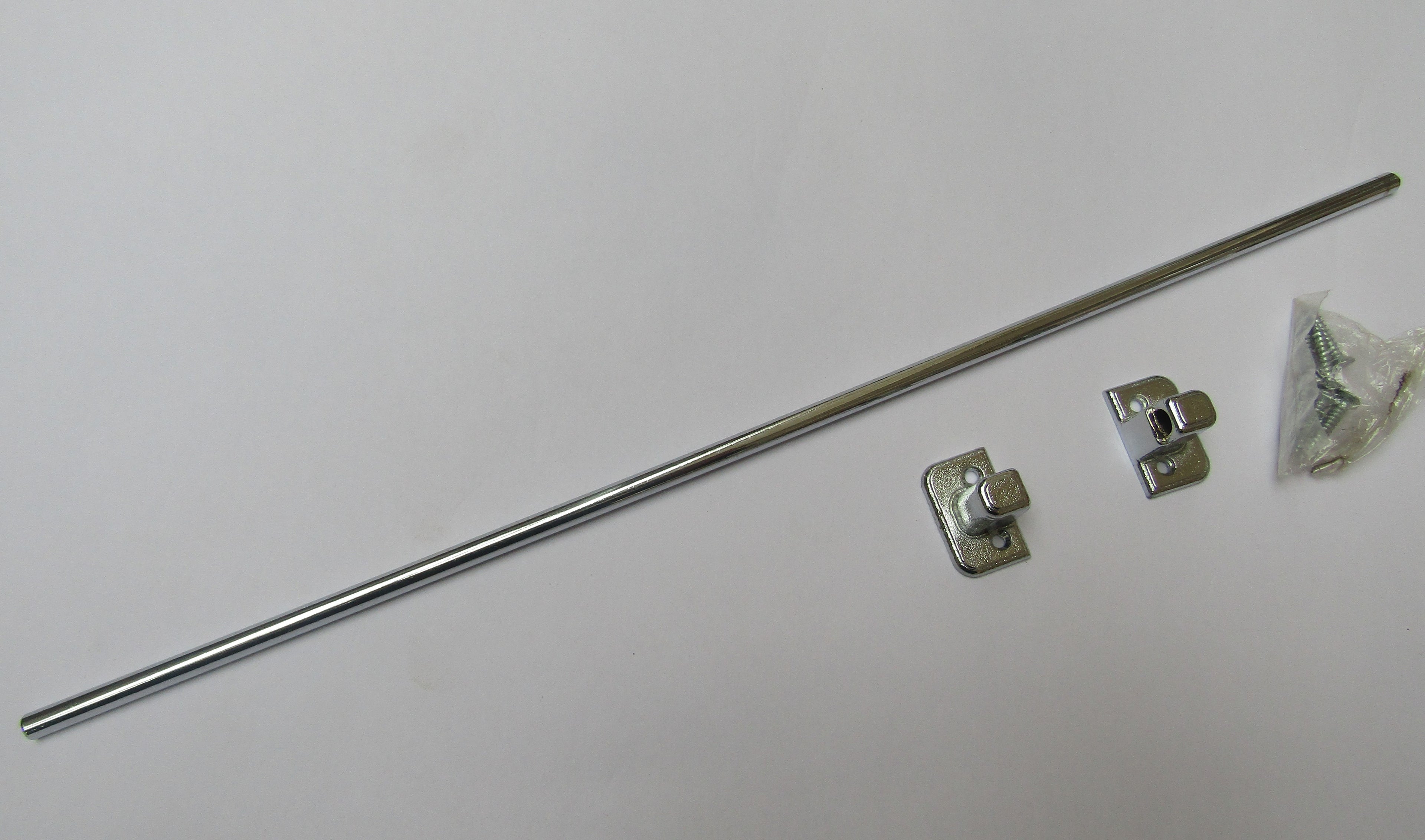 Tie Belt scarf Rail Chrome.