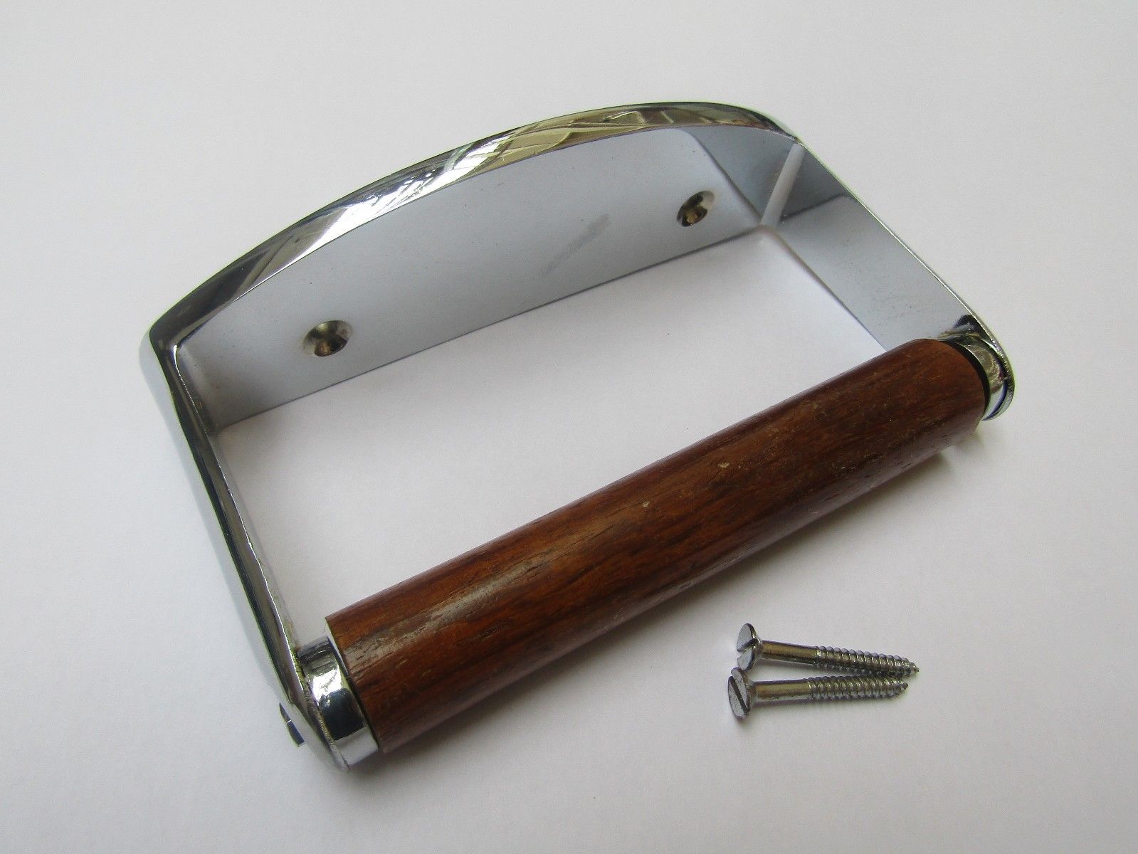 Toilet Roll Locking Holder Chrome.