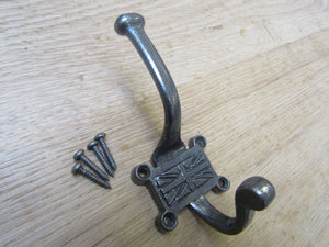 Retro Union Jack Coat Hook.