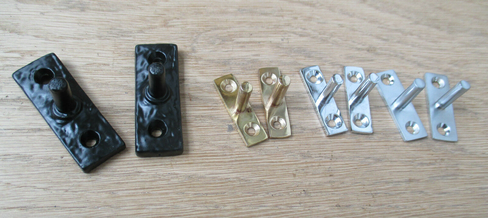 Window Stay Replacement Pins Brushed Satin Chrome.