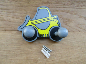 Digger Hanging Hook Yellow.