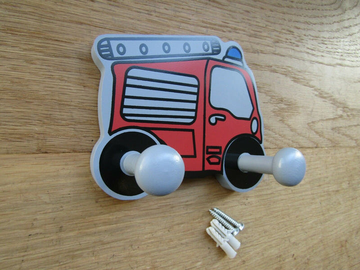 Fire Engine Hanging Hook Red.
