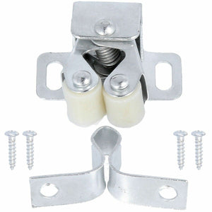 Pack of 10 Caravan double Roller Catch Zinc Plated.